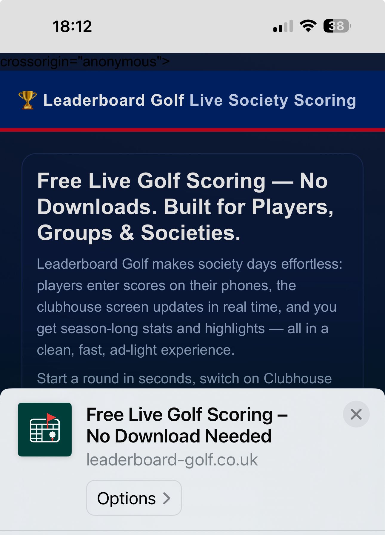iPhone Safari Share button